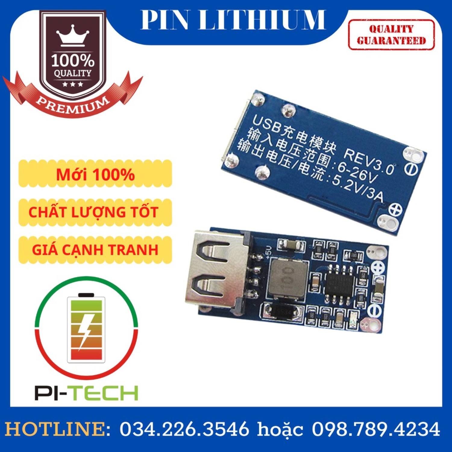 Mạch chuyển đổi sang USB (Điện áp vào 6-26V) 1 Mạch chuyển đổi sang USB (Điện áp vào 6-26V)