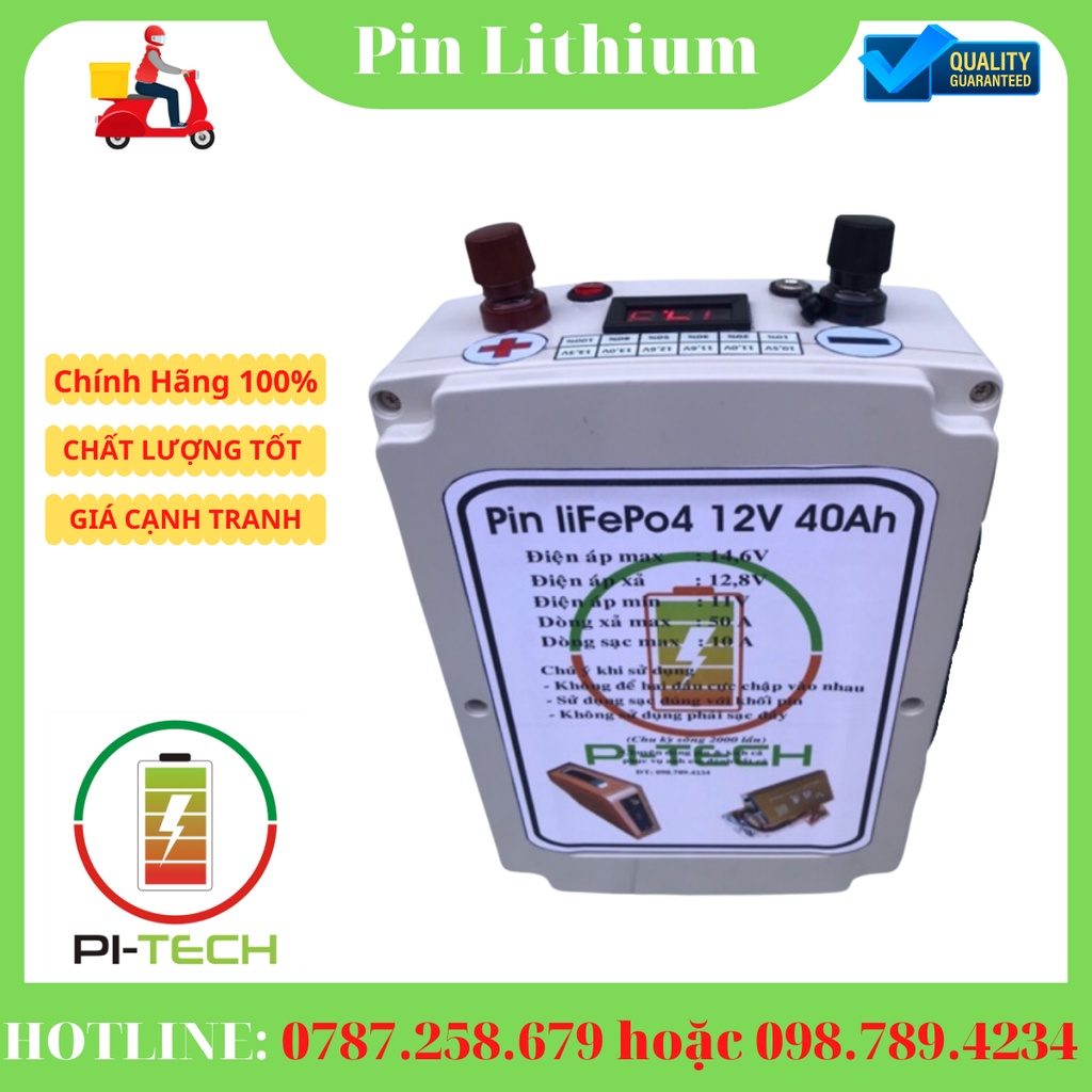 PIN LITHIUM 12VDC-42AH (28 CELL 32700 6AH) CHỐNG NƯỚC 1 PIN LITHIUM 12VDC-42AH (28 CELL 32700 6AH) CHỐNG NƯỚC
