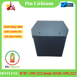 Vỏ hộp inox đựng pin, thùng pin inox 304 sơn tĩnh điện Klara , Vespa , ...