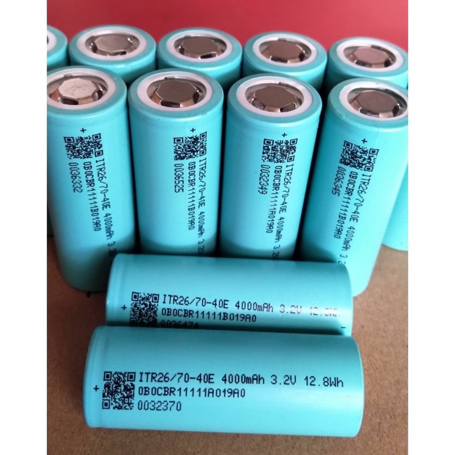 Pin Lithium Sắt đầu phẳng 26700 4000mAh 3.2v 3C max 8C sx 2021 6 Pin Lithium Sắt đầu phẳng 26700 4000mAh 3.2v 3C max 8C sx 2021 - Ảnh 6