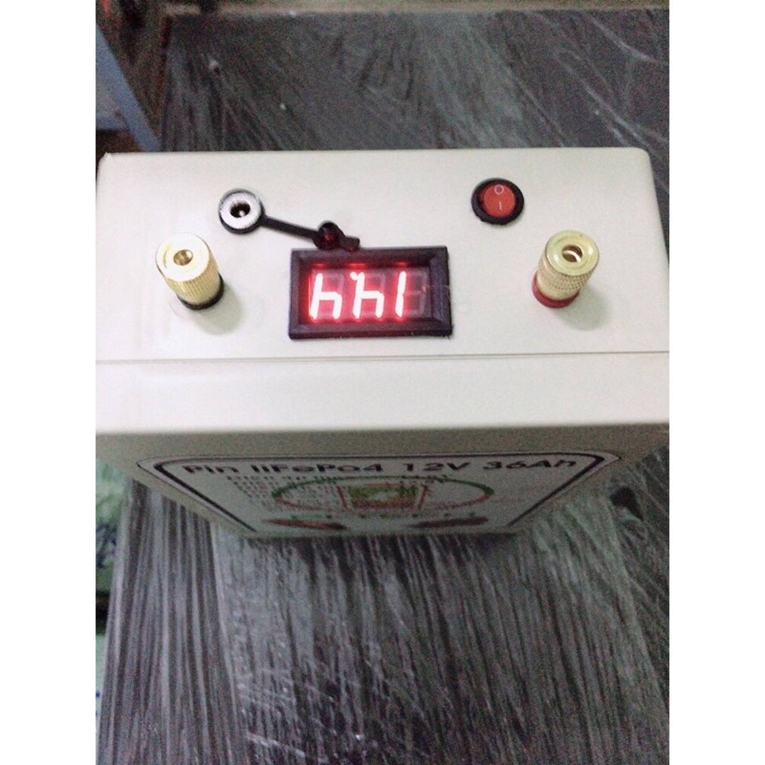 Pin Lithium 12VDC-36Ah ( 24 cell 32700/32cell 26700) 3 Pin Lithium 12VDC-36Ah ( 24 cell 32700/32cell 26700) - Ảnh 3
