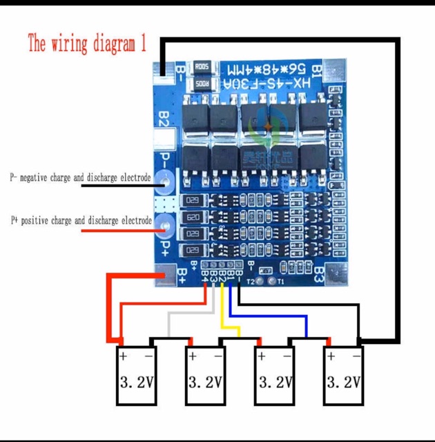 MẠCH BẢO VỆ PIN LITHIUM 3.2V HX-4S-F30A 3 MẠCH BẢO VỆ PIN LITHIUM 3.2V HX-4S-F30A - Ảnh 3