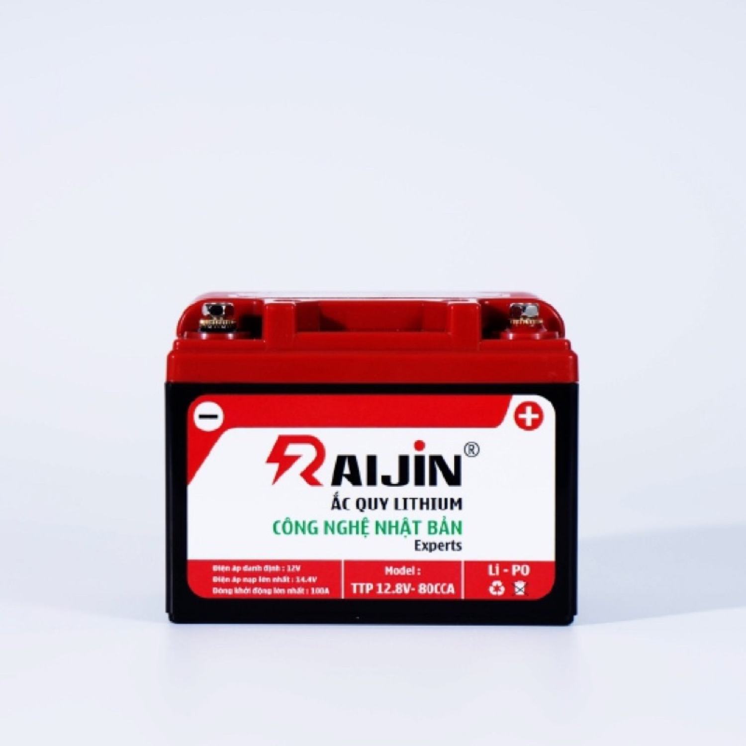 Bộ bình acquy xe máy lithium RAIJIN EXPERT SIZE S M L công nghệ Nhật Bản điện áp 12v 4Ah - 6Ah -7Ah 1 Bộ bình acquy xe máy lithium RAIJIN EXPERT SIZE S M L công nghệ Nhật Bản điện áp 12v 4Ah - 6Ah -7Ah