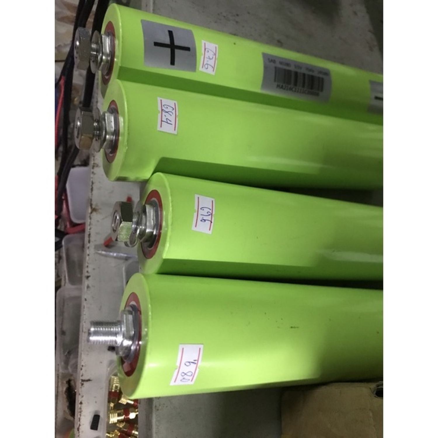 Pin ion 3.5/4.2v 60280 70Ah ( Đã Đo dung lượng từng Cell ) 2 Pin ion 3.5/4.2v 60280 70Ah ( Đã Đo dung lượng từng Cell ) - Ảnh 2