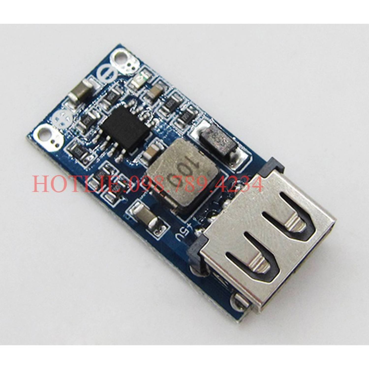 Mạch chuyển đổi sang USB (Điện áp vào 6-26V) 2 Mạch chuyển đổi sang USB (Điện áp vào 6-26V) - Ảnh 2