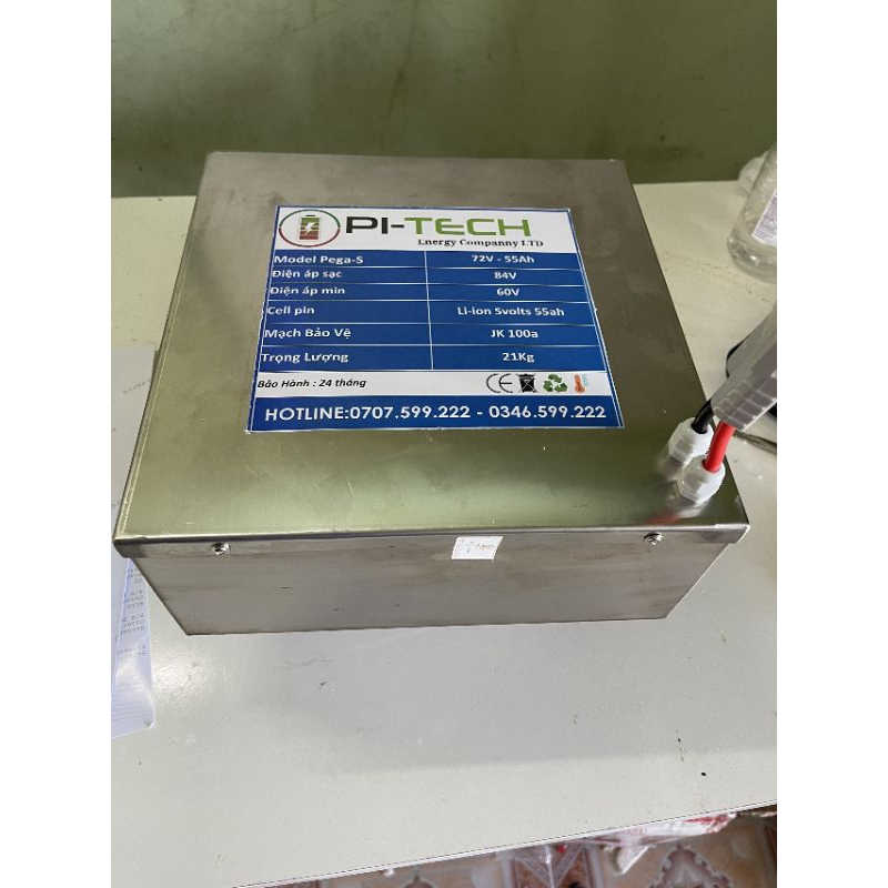 Pin lithium thay thế ắc quy xe Pega-s 72v 32ah, cell pin EVE, mạch jk kết nối quản lý qua điện thoại 7 Pin lithium thay thế ắc quy xe Pega-s 72v 32ah, cell pin EVE, mạch jk kết nối quản lý qua điện thoại - Ảnh 7